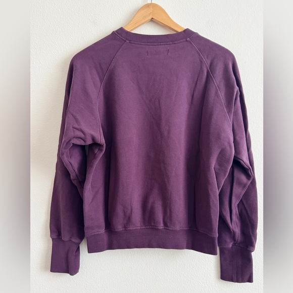 Spiritual Gangster Purple blackberry Bridget Raglan Pull over Sweatchirt - Picture 5 of 5